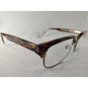 Gant Rugger GR KNOX AMB Amber Tortoise‎ Browline Eyeglass Frames 50-19-145